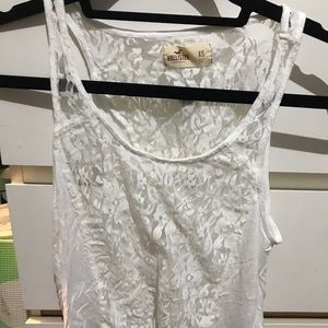 Lace tank top